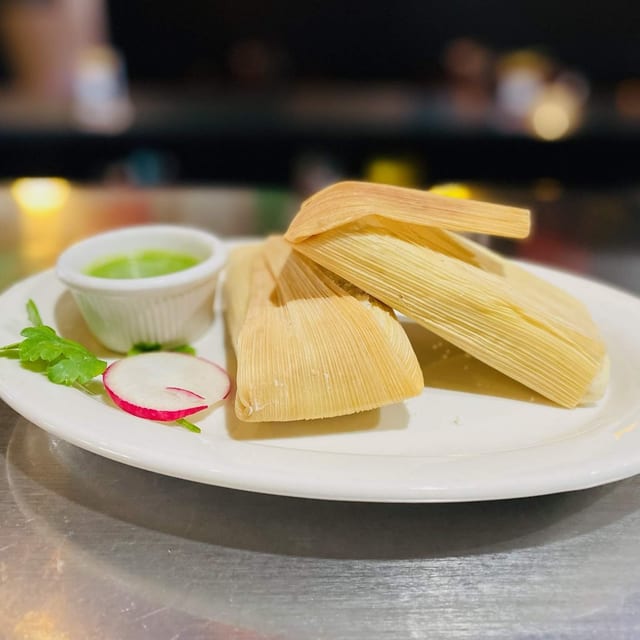 Tamales Verdes (Chicken).