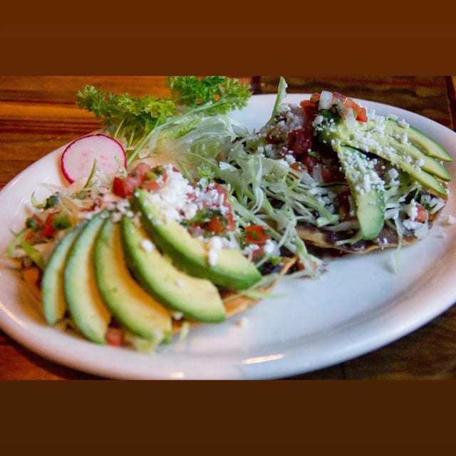 Veggie Tostadas.