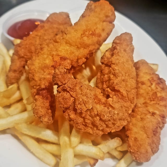 Chicken Strips & Fries.